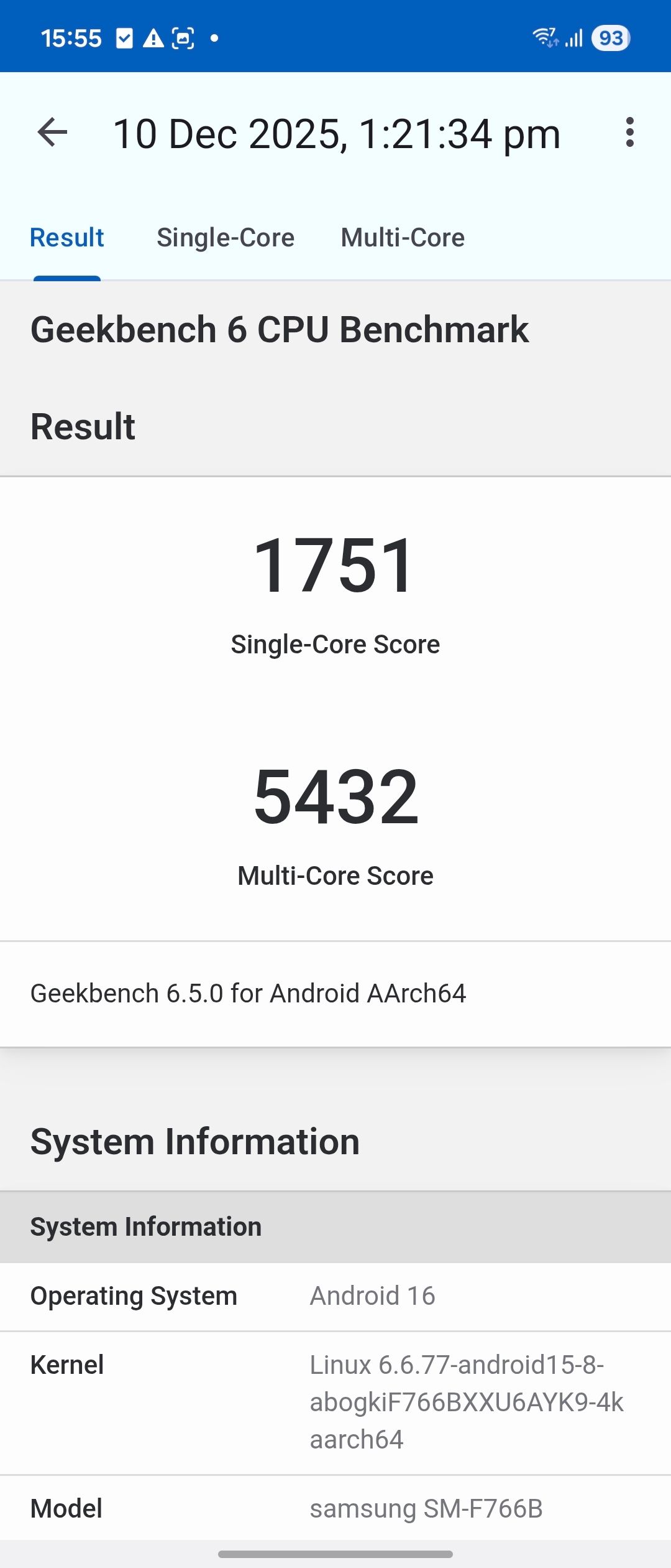 Geekbench